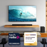 Hisense AX5125H sound bar with rear speakers and subwoofer, UK version