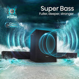 Hisense AX5125H sound bar with rear speakers and subwoofer, UK version