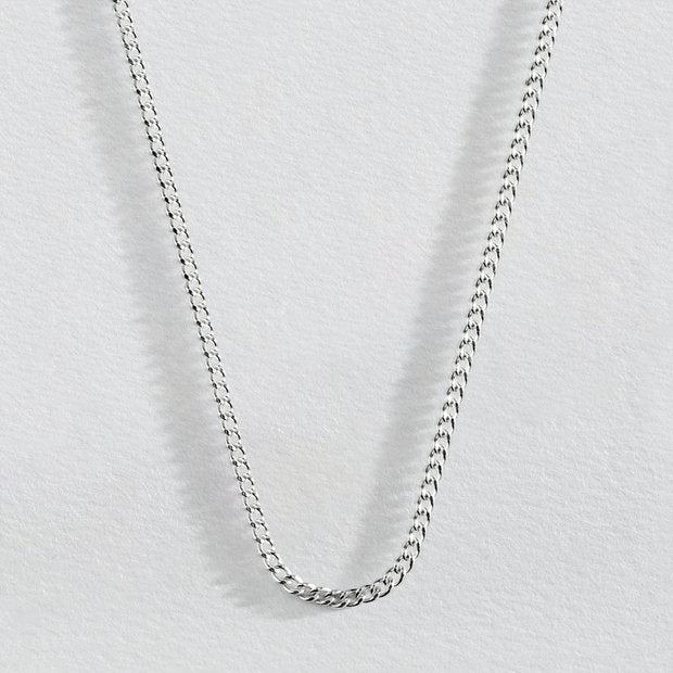 Revere sterling silver curb chain 16 inch, imported from the UK
