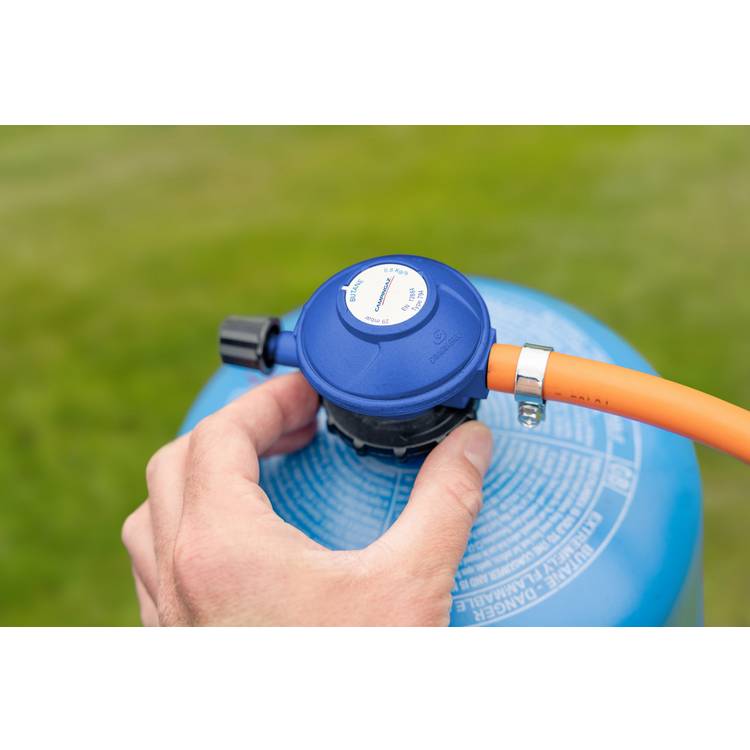 Campingaz gas regulator hose kit 29mBar, UK version
