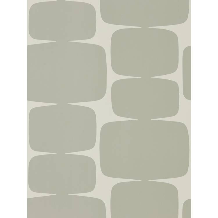 Scion oversized abstract cream wallpaper roll, UK version