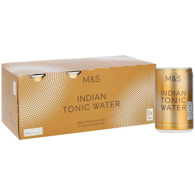 M&S Indian Tonic Water   8 x 150ml GOODS M&S   