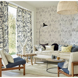 Scion Stipa Denim wallpaper 52cm x 10.05m, UK version