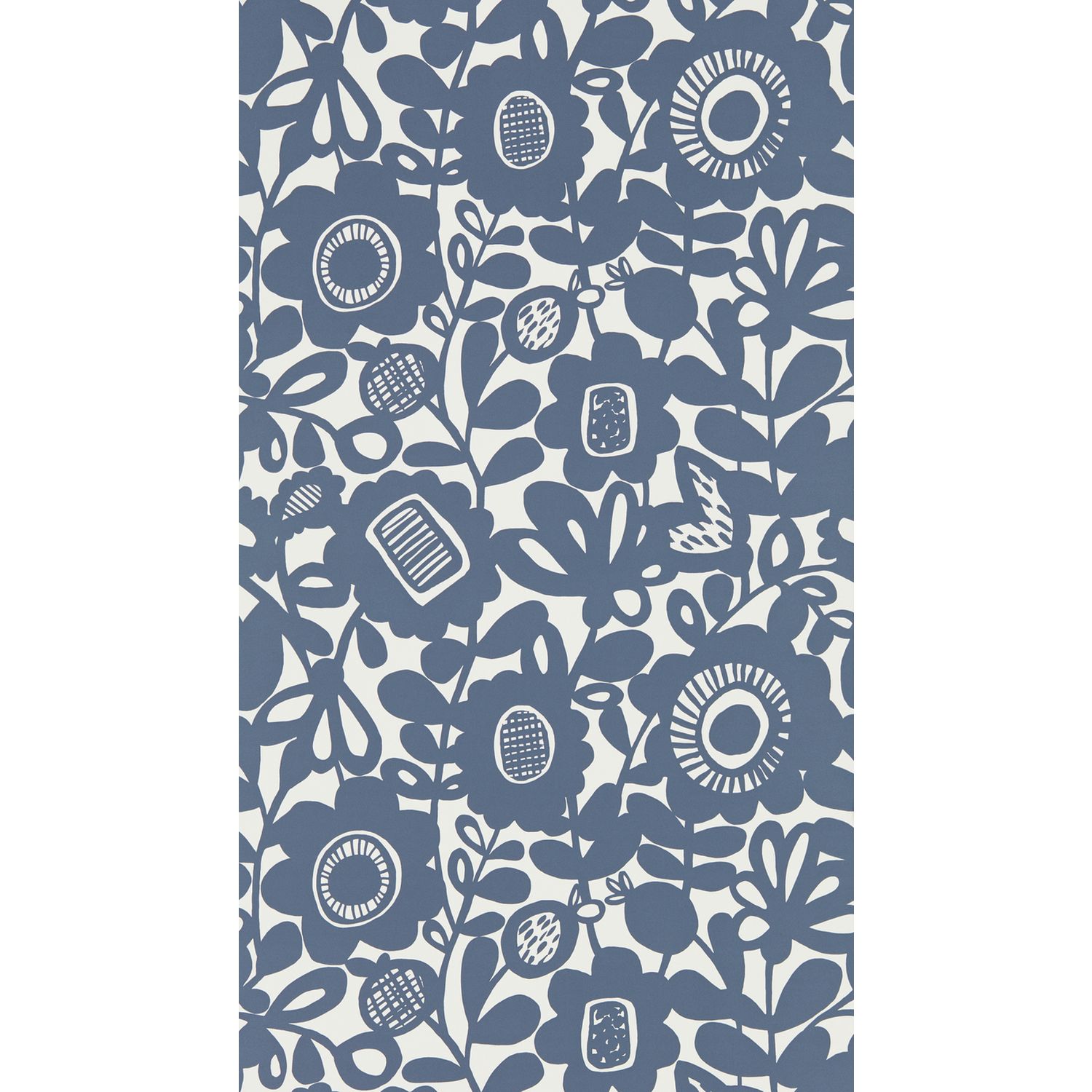 Scion Kukkia Ink wallpaper roll 52cm x 10.05m (British brand)