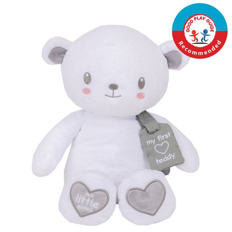 Our Little World My First Teddy soft toy 23cm (British brand)