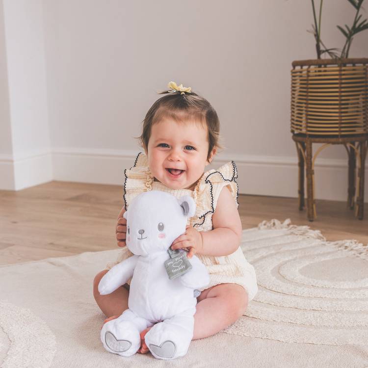 Our Little World My First Teddy soft toy 23cm (British brand)