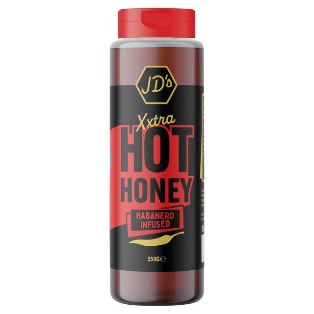 JD's Hot Honey - XXTRA Hot Habanero Infused Honey   350g