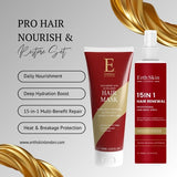 Erth Skin London 15-in-1 hair spray and collagen mask 550ml, UK version