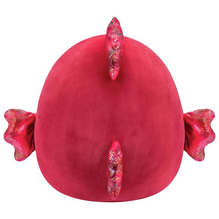 Squishmallows Barella Raspberry Fish plush 16-inch, imported from the UK