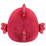 Squishmallows Barella Raspberry Fish plush 16-inch, imported from the UK