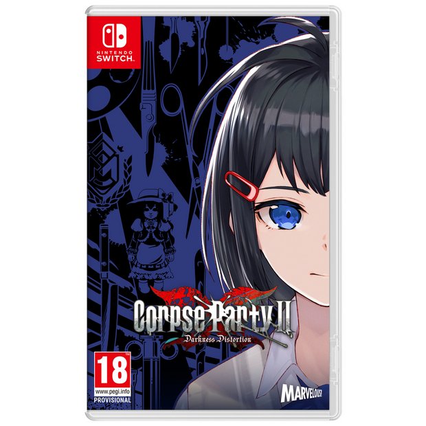 Corpse Party II Darkness Distortion Nintendo Switch game, UK version
