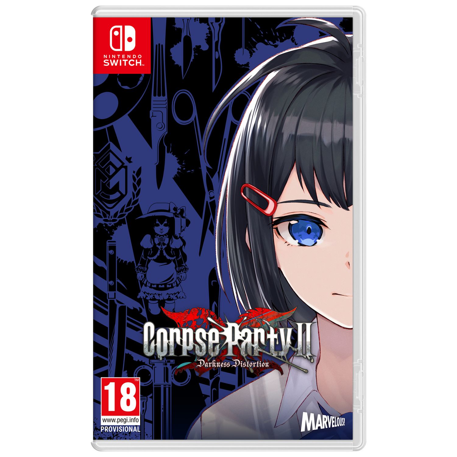 Corpse Party II Darkness Distortion Nintendo Switch game, UK version