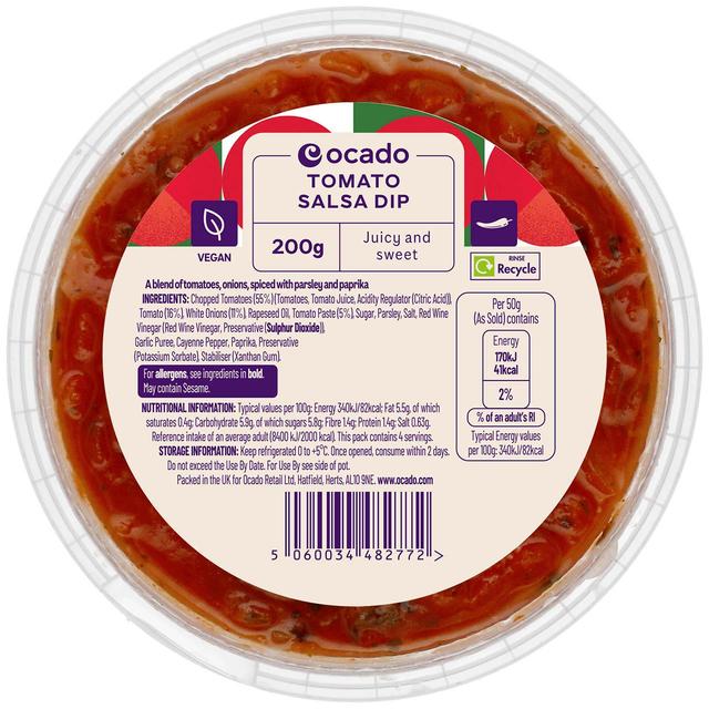 Ocado Tomato Salsa Dip   200g GOODS M&S   