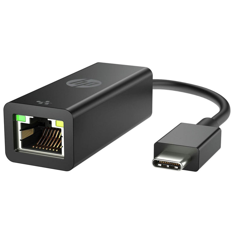 HP USB-C to Ethernet adaptor with 0.16m cable - British product