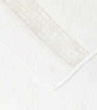 Frette Maze Lace bath sheet - British product