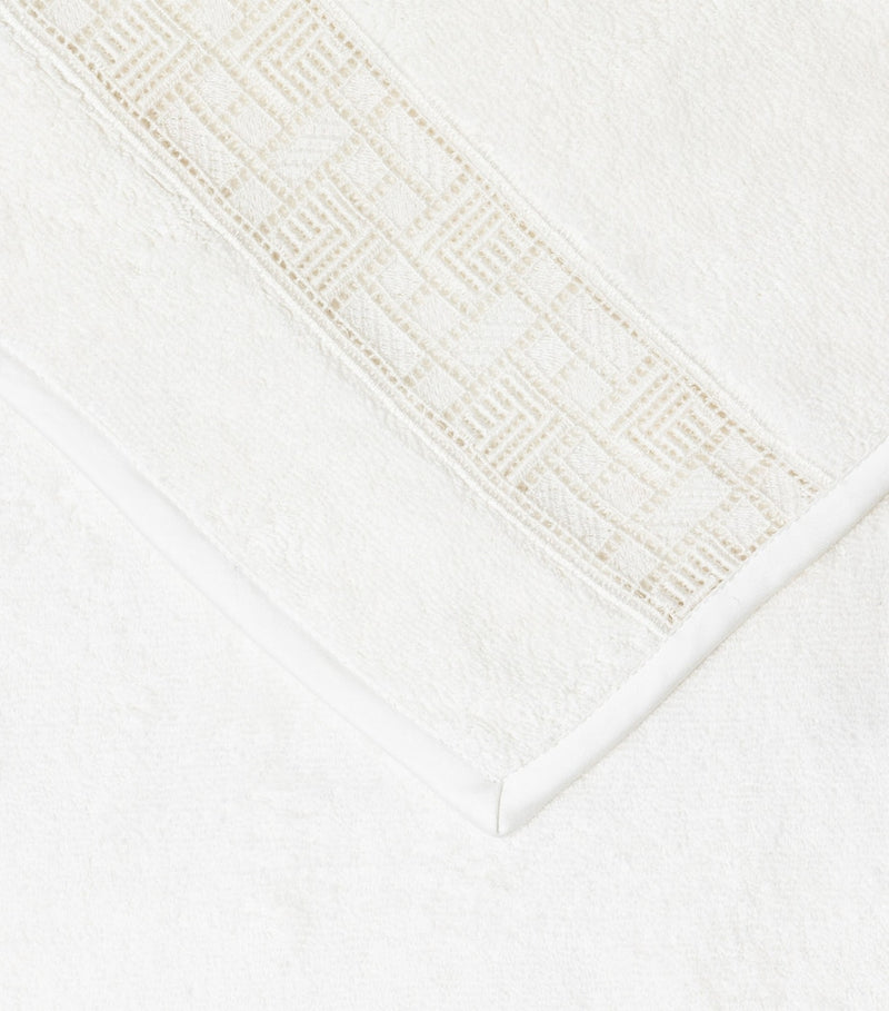 Frette Maze Lace bath sheet - British product