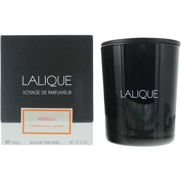 Lalique Neroli Casablanca candle 600g, UK version