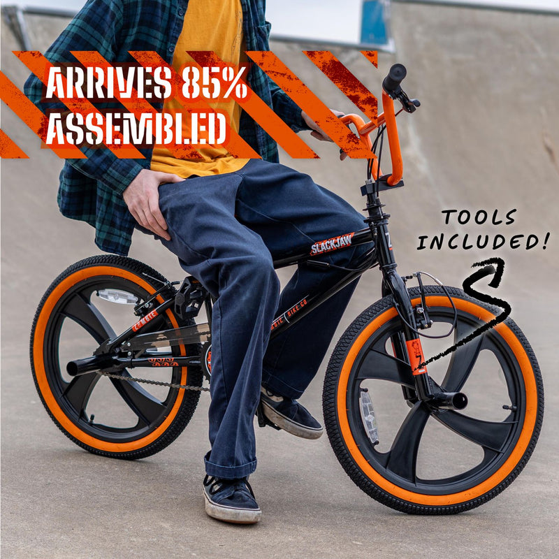 Zombie BMX Bike Black/Orange 20 inch - British product