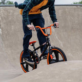 Zombie BMX Bike Black/Orange 20 inch - British product