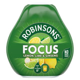 Robinsons Mini Focus Lemon Lime & Ginseng No Added Sugar Squash   66ml GOODS M&S   