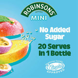 Robinsons Mini Vitality Peach Mango & Passion Fruit No Added Sugar Squash   66ml GOODS M&S   