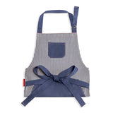 Sebastian Conran woven stripe cotton apron with pockets - British product