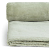 Argos Home Fleece Throw - Sage - 125x150cm