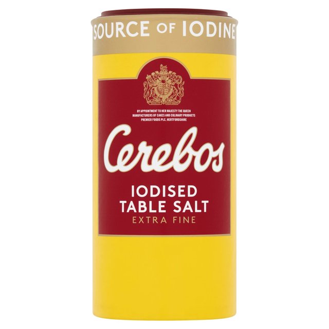 Cerebos Extra Fine Iodised Table Salt   400g GOODS M&S   