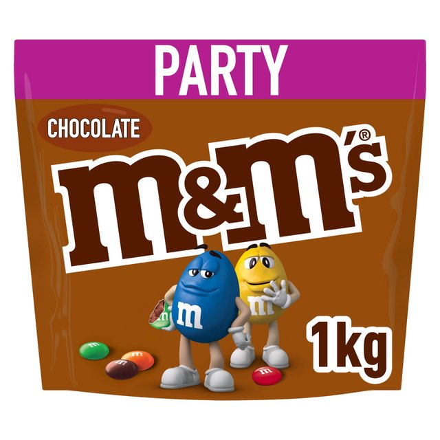 M&M's Milk Chocolate Party Mix Bulk Snack Bag   1kg GOODS M&S   