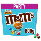 M&M's Salted Caramel & Milk Chocolate Party Mix Bulk Snack Bag 800g   800g GOODS M&S   