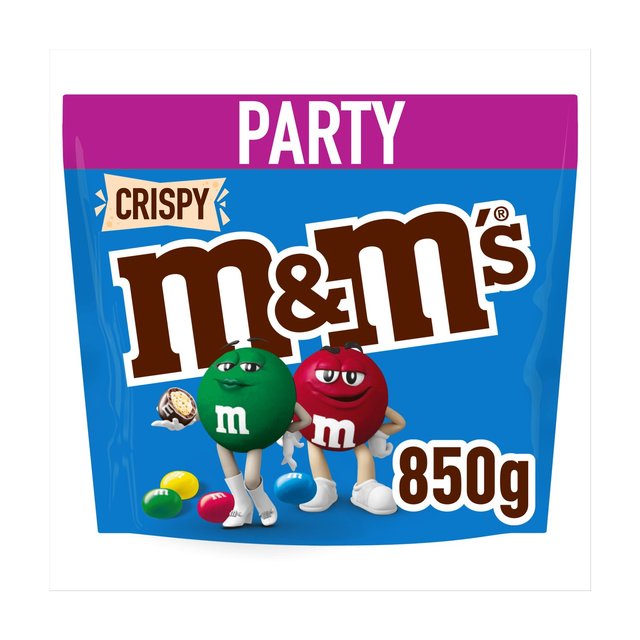 M&M's Crispy Milk Chocolate Party Mix Bulk Snack Bag   850g GOODS M&S   