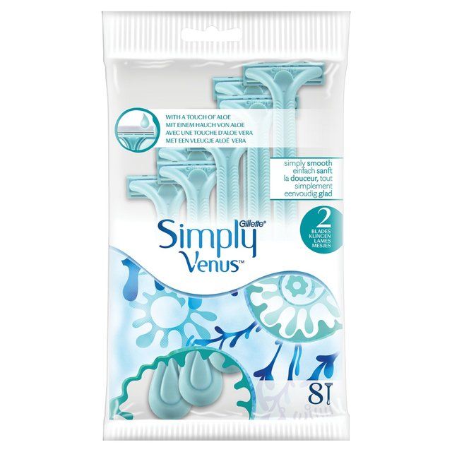 Gillette Simply Venus Disposable Razors   8 per pack GOODS M&S   