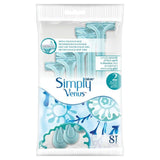 Gillette Simply Venus Disposable Razors   8 per pack GOODS M&S   