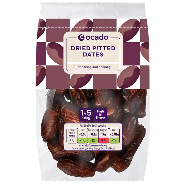 Ocado Dried Pitted Dates   250g GOODS M&S   