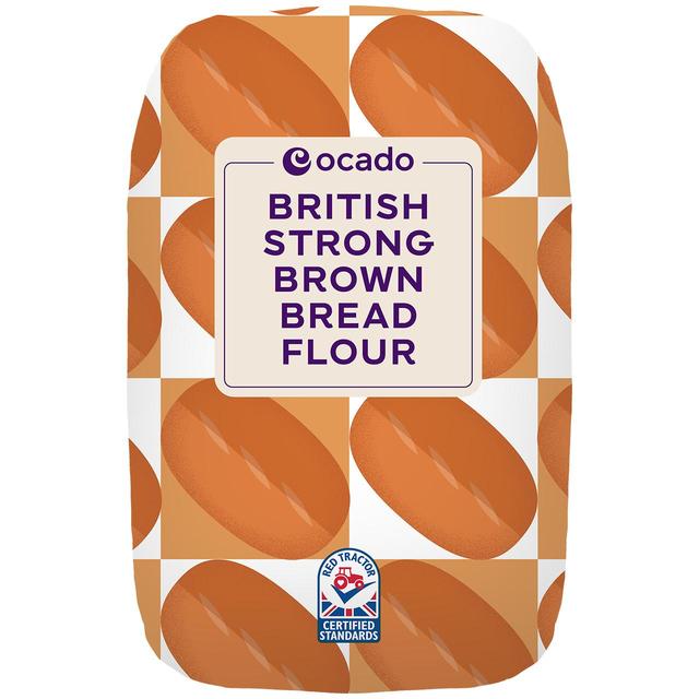 Ocado British Strong Brown Bread Flour   1.5kg