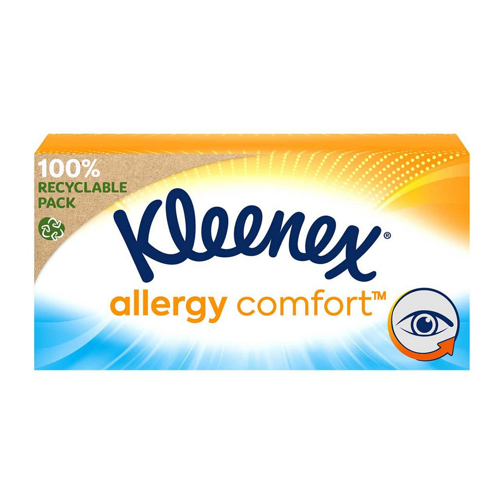 Kleenex Allergy Comfort Tissues Single Box 56sc