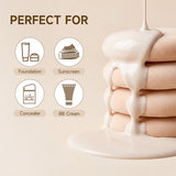 Livingandhome foundation puff 7cm makeup sponge (British brand)