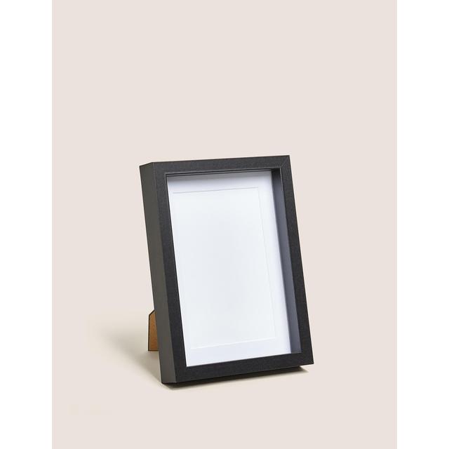 M&S 4x6 Single Photo Frame Black