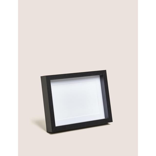 M&S 4x6 Single Photo Frame Black GOODS M&S   