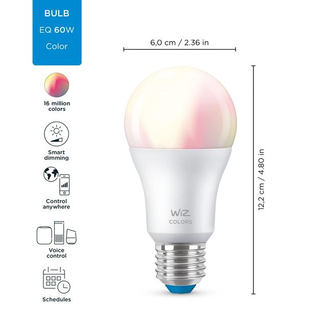 WiZ White & Colour Smart LED Light Bayonet Fitting GOODS M&S   