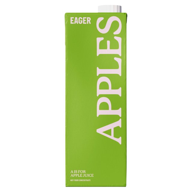 Eager Apple Juice Not From Concentrate   1L GOODS M&S   