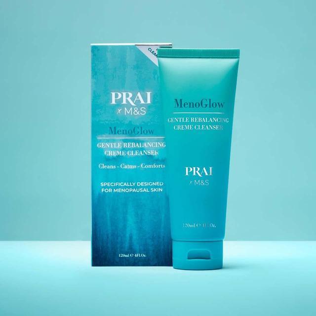 PRAI Beauty MenoGlow Gentle Rebalancing Creme Cleanser   120ml GOODS M&S   