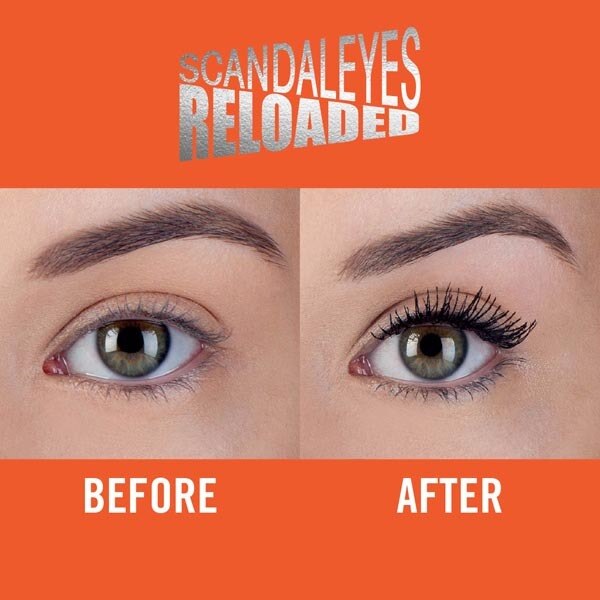 Rimmel London Scandaleyes Reloaded mascara Black GOODS Superdrug   