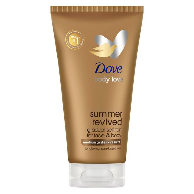 Dove Dermaspa Summer Revived Medium-Dark Self-Tan for Face & Body   75ml GOODS M&S   