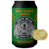 Drop Bear Beer Co. New World Lager 0.5%    330ml GOODS M&S   