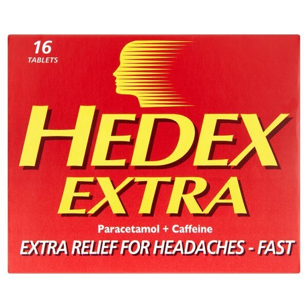 Hedex Extra Pain Relief Tablets 16s GOODS Superdrug   