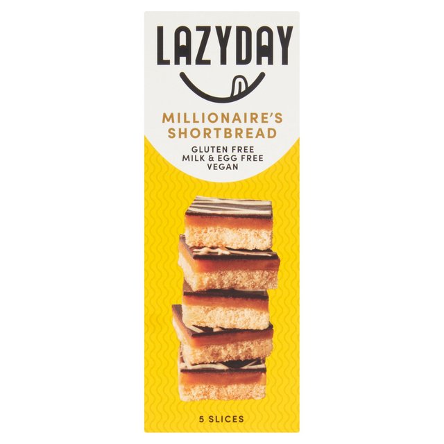 Lazy Day Free From Millionaire's Shortbread   150g GOODS M&S   