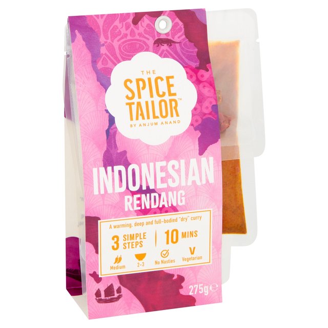 The Spice Tailor Indonesian Rendang Curry Sauce Kit   275g GOODS M&S   