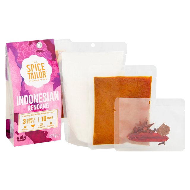 The Spice Tailor Indonesian Rendang Curry Sauce Kit   275g GOODS M&S   