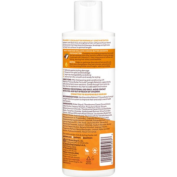 Palmer's Biotin Length Retention Leave-In Conditioner 250ml GOODS Superdrug   